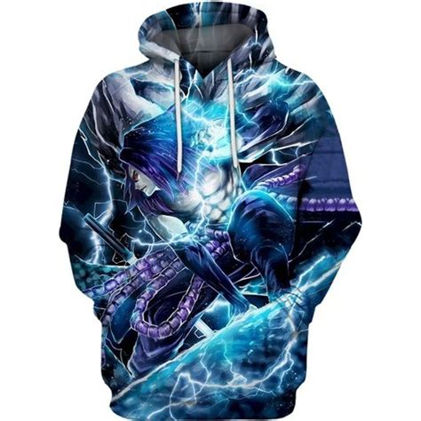 Unlock Your Potential with the Sasuke Curse Mark Hoodie